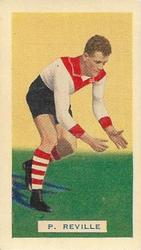 1934 Hoadley's Victorian Footballers #7 Peter Reville Front
